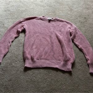 Pink sweater from PINK/Victoria's secret and size small.